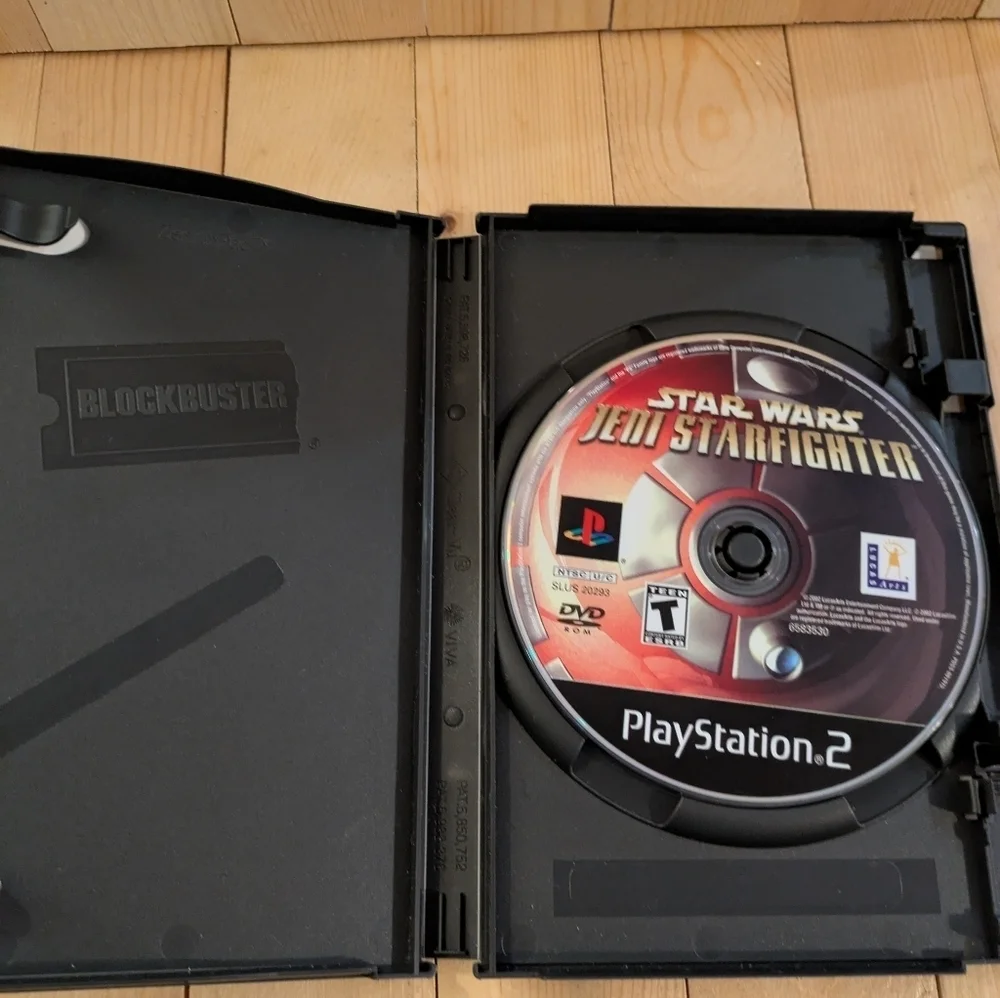 Sony Star Wars: Jedi Starfighter Game Used